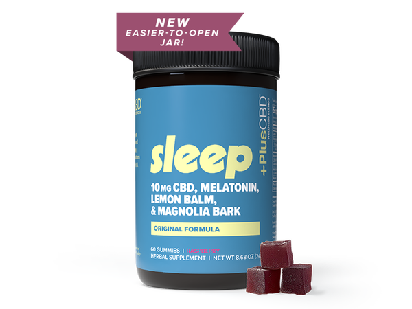 CBD Gummies: CBD + Melatonin for Daily Sleep Support | PlusCBD Oil